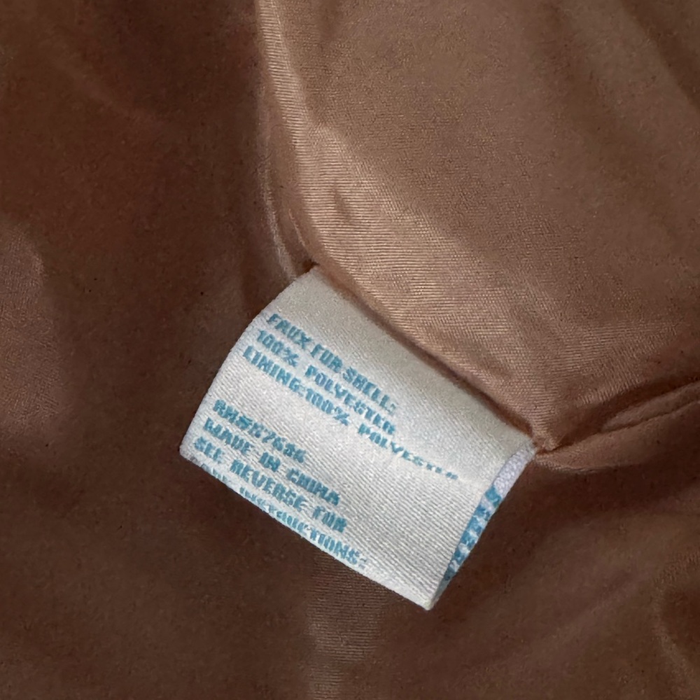 C&C California Teddy Sherpa Coat – Camel Brown – Longline - Picture 7 of 8